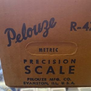 PELOUZE VINTAGE SCALE
